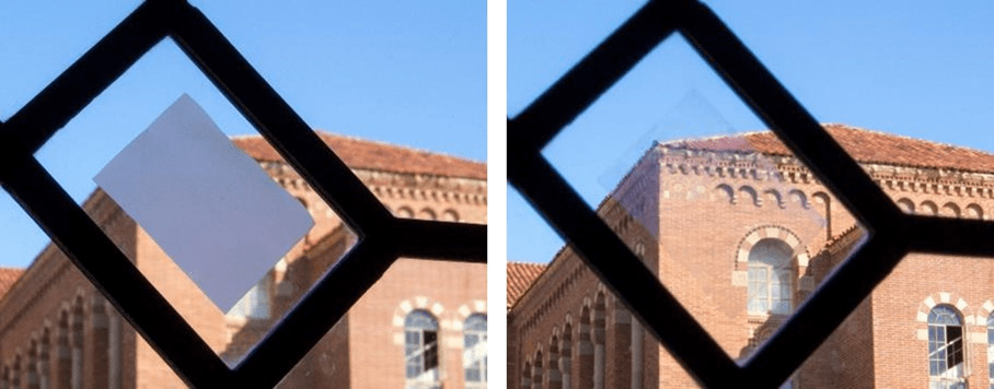 A smart window that can enhance privacy protection and reduce building energy consumption